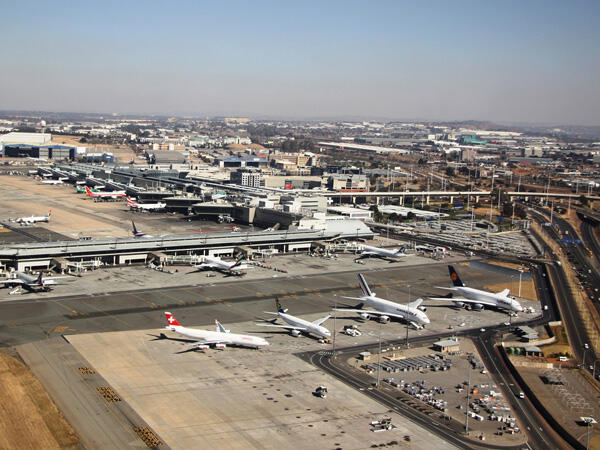 Internationaler Flughafen Johannesburg (Foto: Wikipedia/PretoriaTravel)
