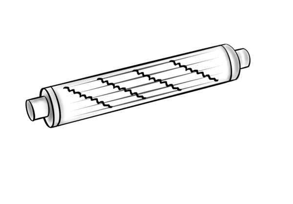 Figure 3: New approach – corrugated fuse elements.